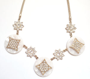 Diamond shaped necklace