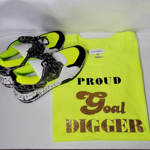Proud Goal Digger T-shirt